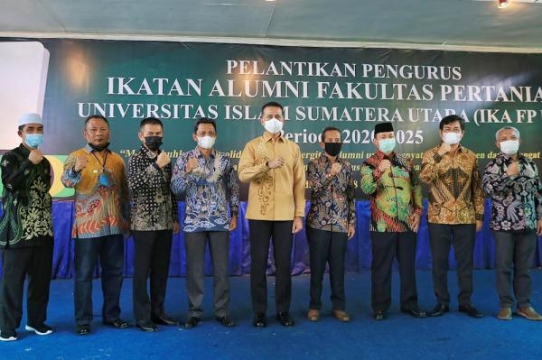 Lantik IKA FP UISU, Musa Rajekshah Apresiasi Koperasi Maju Bersama Sejahtera